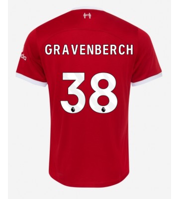 Liverpool Ryan Gravenberch #38 Koszulka Podstawowych 2023-24 Krótki Rękaw